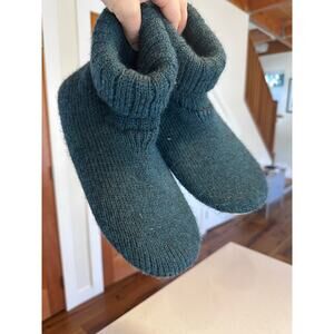 Smartwool Hudson Trail Slipper Twilight Blue Heather Unisex Size L Retails $75